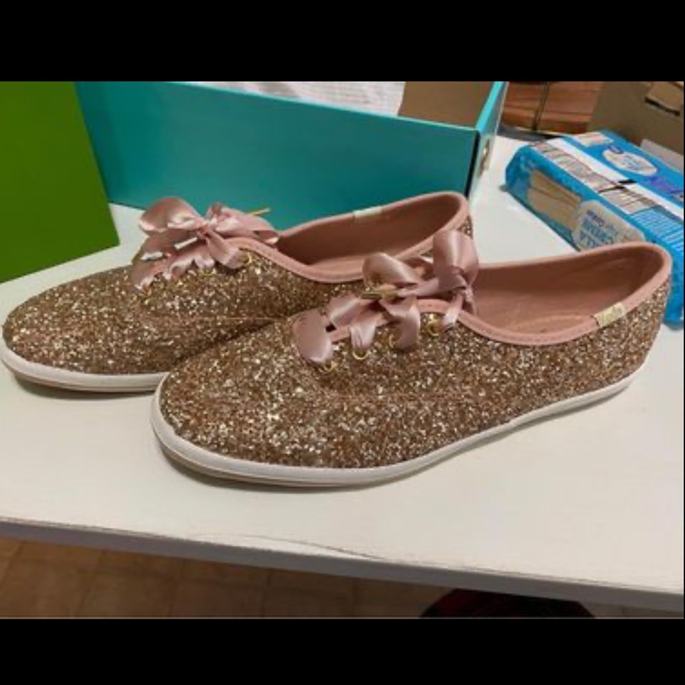 Kate Spade Rose Gold Keds